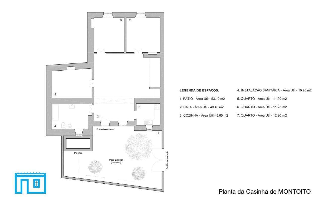 Вілла Casinha De Montoito Екстер'єр фото